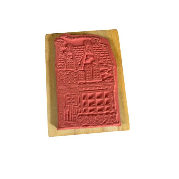 Inkadinkado Christmas Collection The Bakery Snow Winter 1999 Jackie Trericho - Picture 2 of 7